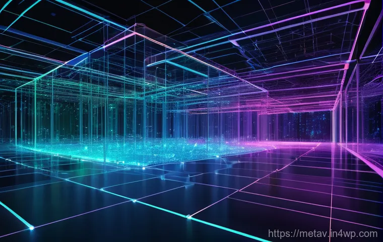 메타버스 부동산에 적합한 플랫폼 비교 - **Prompt:** A vibrant, futuristic metaverse cityscape at twilight, with gleaming skyscrapers and int...